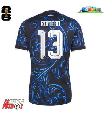 Argentina Cristian Romero #13 Segunda Equipación Mundial 2026 Manga Corta
